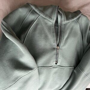 Scuba Oversized Half-Zip Hoodie